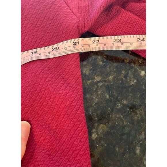 RBX Active Women's XL Maroon Cowl Neck Pullover Sweater Long Sleeve - Picture 8 of 11